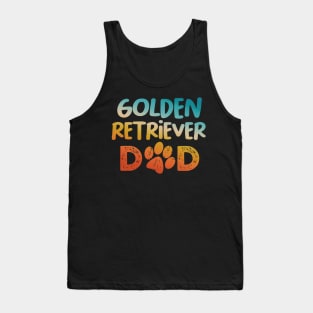 Golden Retriever Dad Tank Top